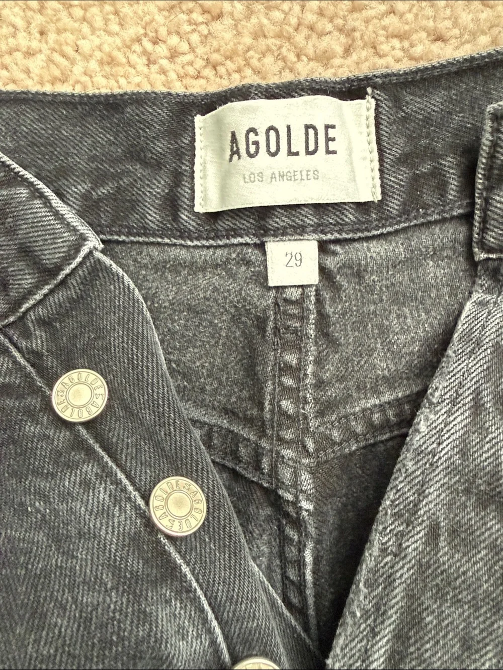 Agolde high rise